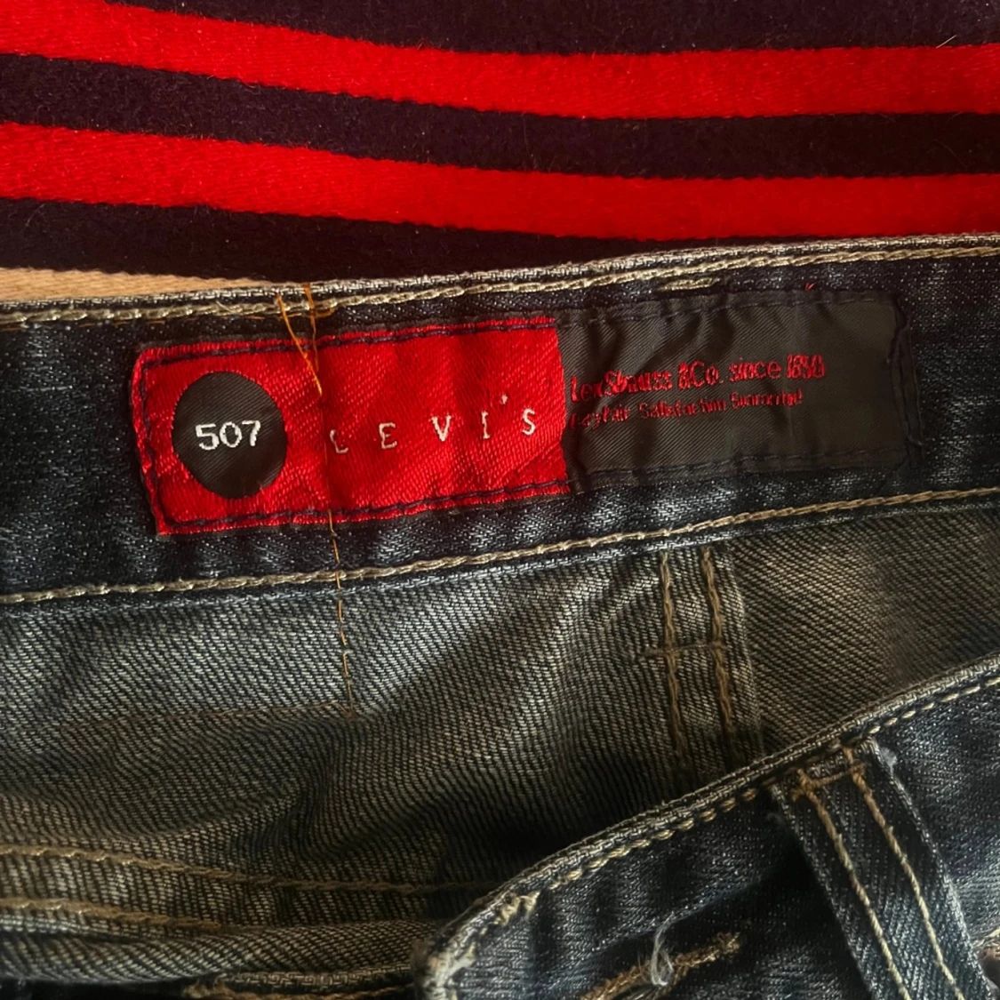 Levi's 507 mörkblå jeans bootcut - 2