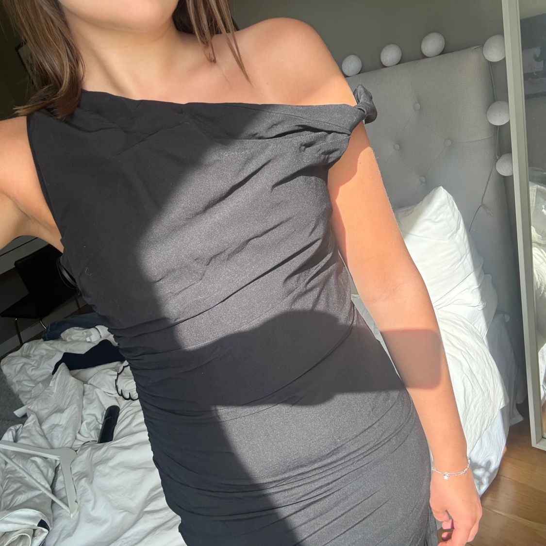 Svart långklänning från MNG - 1