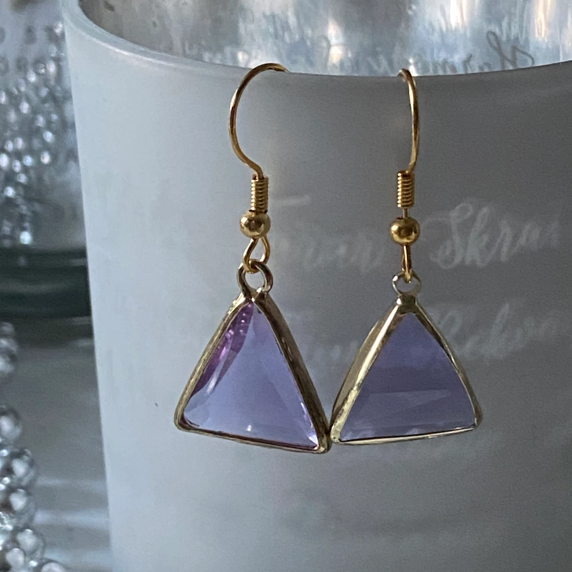 Handgjorda örhängen!