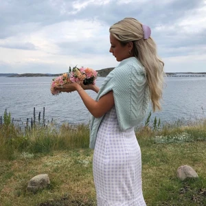 Långklänning  - Rutig fin långklänning 💘