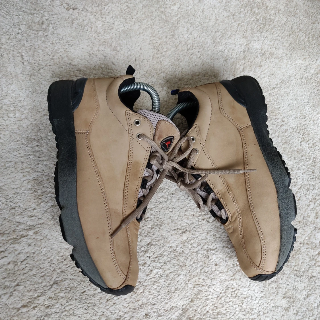 Snygga vintage retro Ecco skor stl 38 beige  - 90