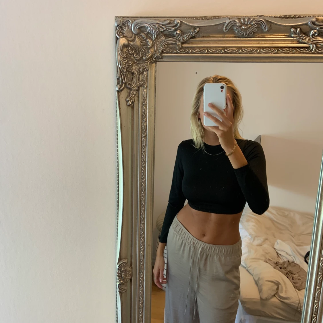 Öppenrygg topp - 90