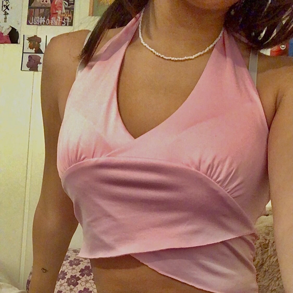 Halterneck topp  - 91