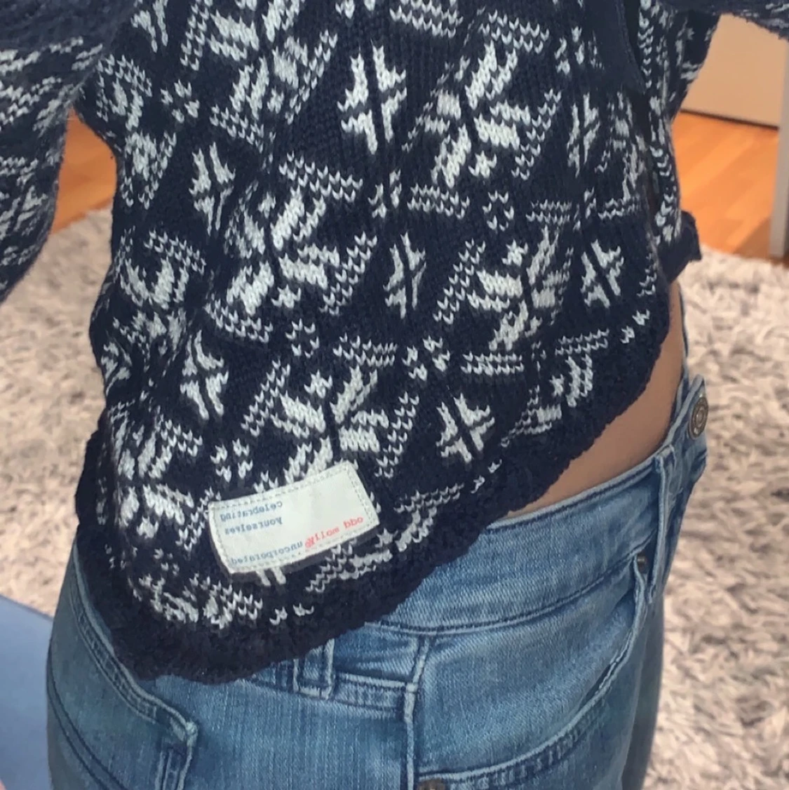 Mörkblå Odd Molly kofta - 90