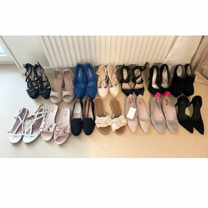 Skor - Säljer diverse olika skor i storlek 36-37. Säljer från 50-150kr/st. De flesta är osnvända eller endast använda någon enstaka gång