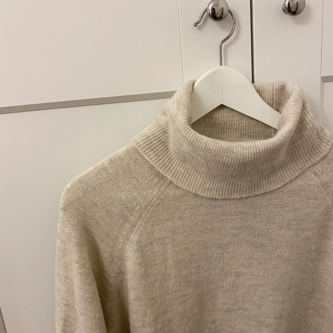 Stickad polotröja - 90