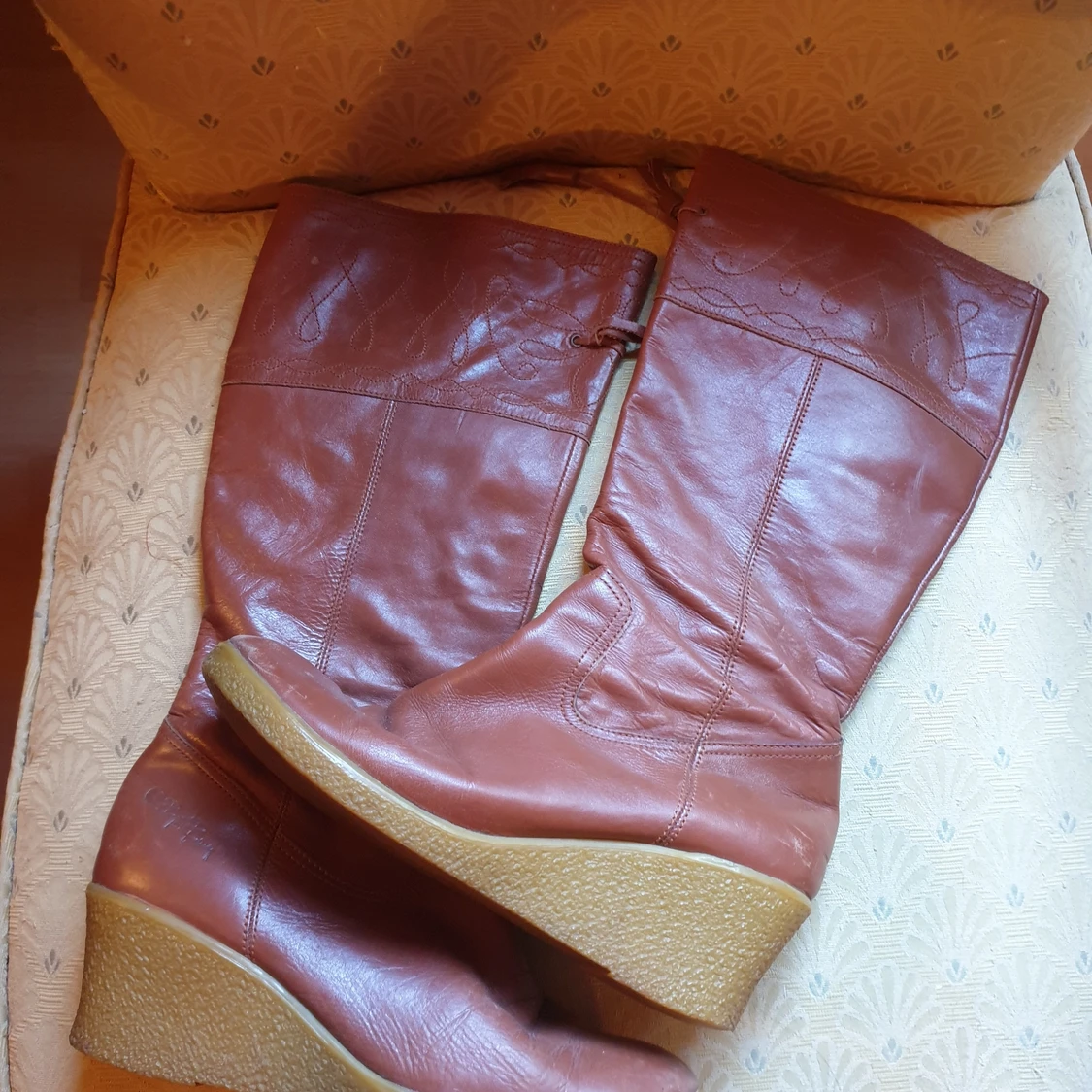 Björn Borg stövlar med kil klack - 90