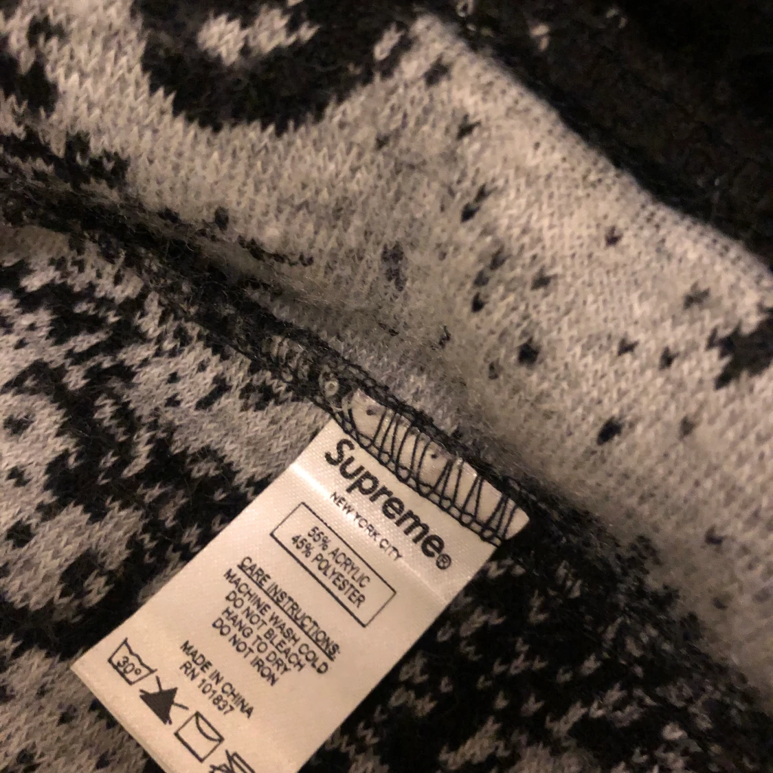 Supreme fleecetröja  - 90