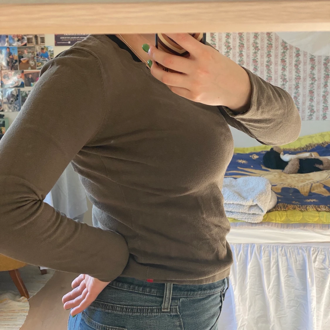 Esprit grön tröja  - 90