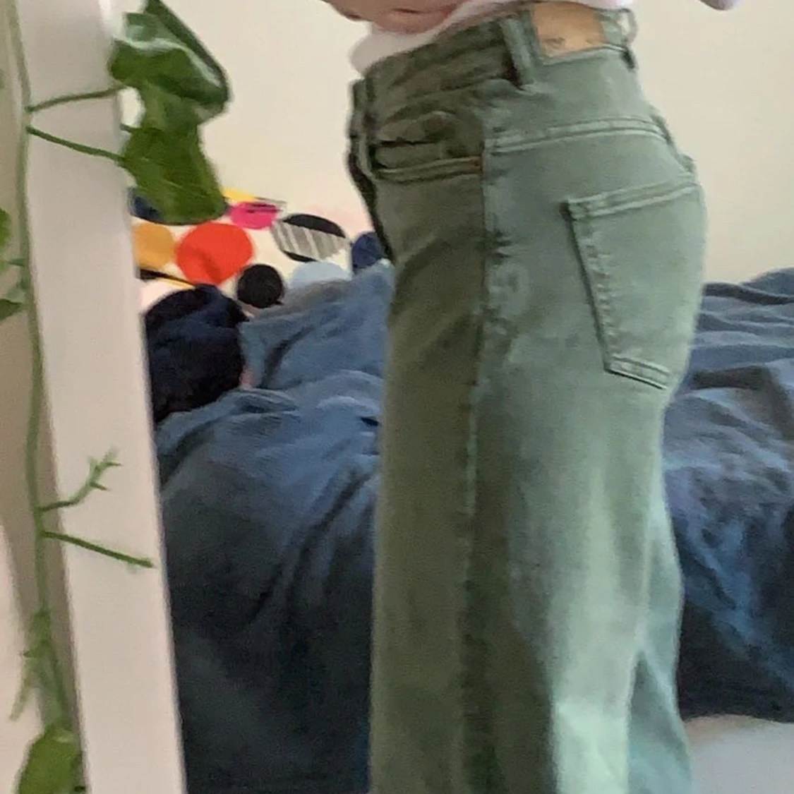 Gröna mom jeans  - 91