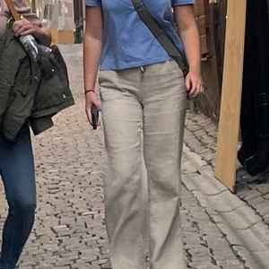 Linne byxor från zara - Sjukt snygga linnebyxor från Zara!