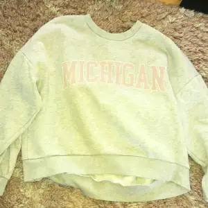 Säljer denna sweatern från Gina Tricot i storlek M. Fin i skicket men aningen nipprig och finns en tråd som sticker ut pga att katten klöst😅👍 Säljer för 170 inklusive frakten💕