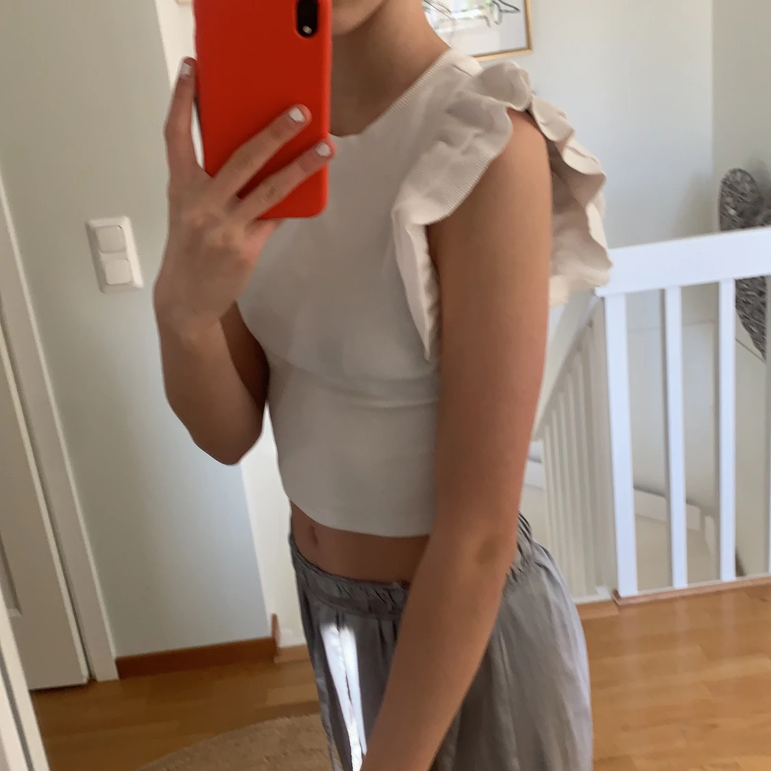 Säljer två jätte fina toppar från zara - 91