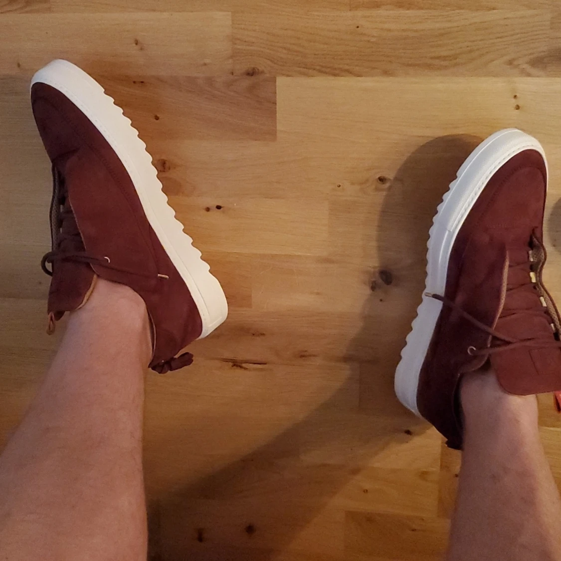 Mason Garments Milano Red Low Top