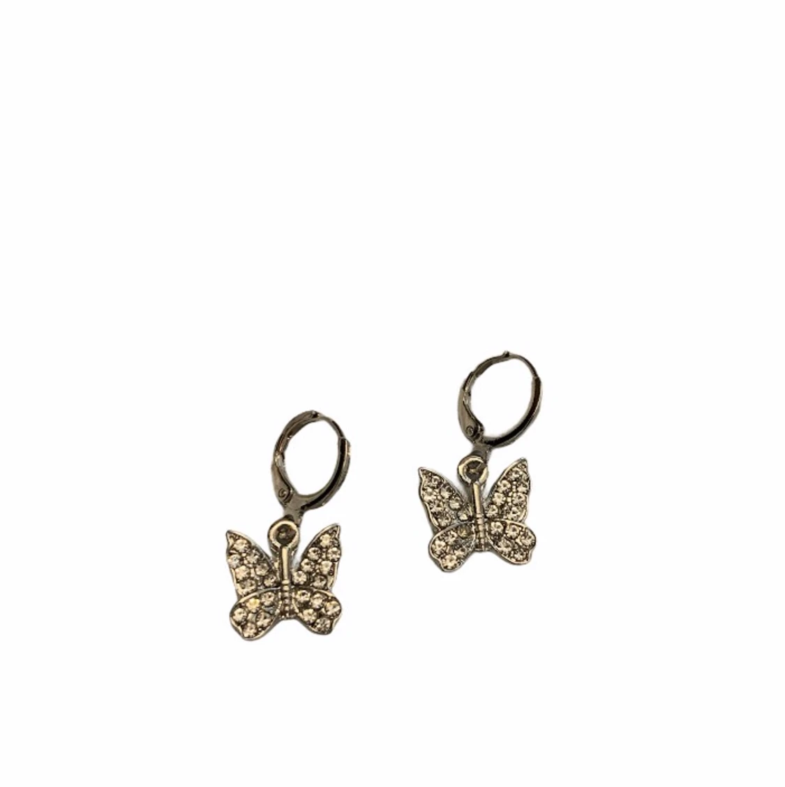 Fjärils örhängen ”silver”