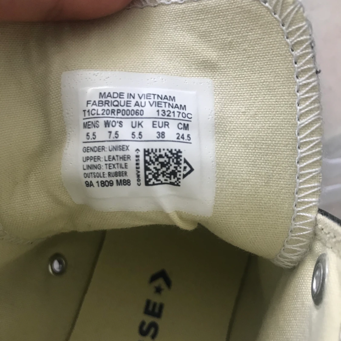 Svarta converse high tops - 91