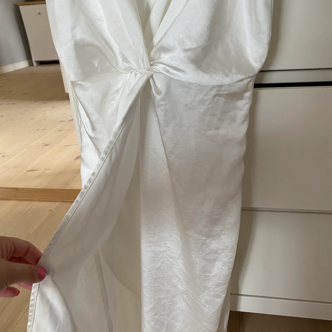 Jätte fin silkes klänning  - 90