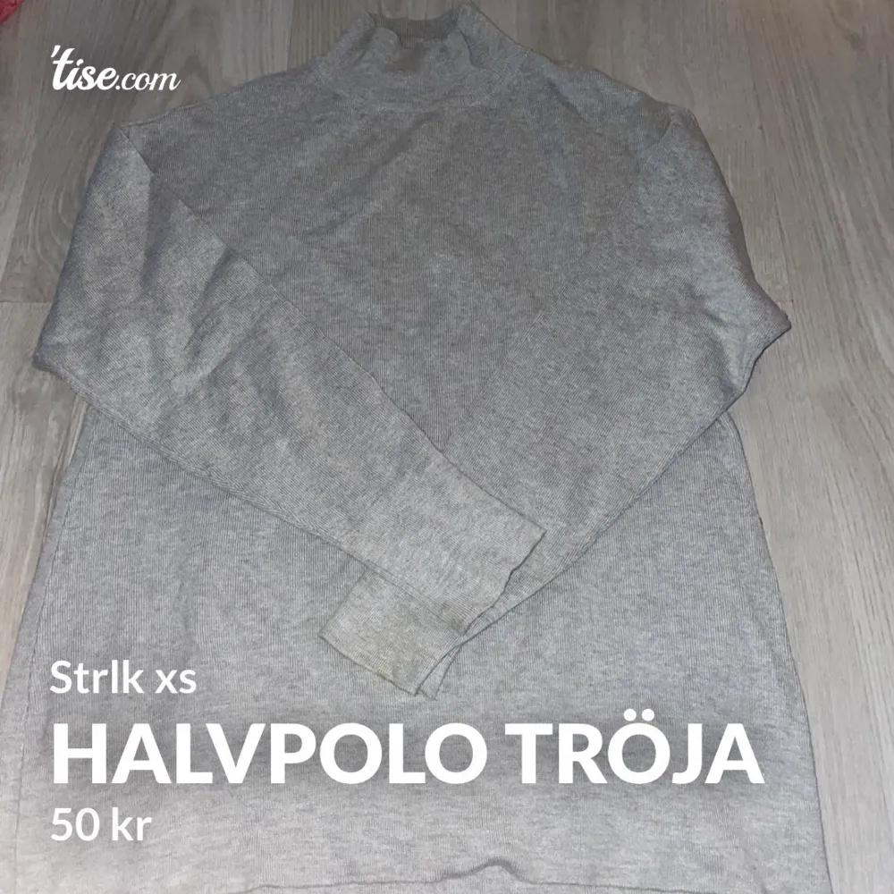 Halvpolo tröja i storlek xs men passar även S , då den är stor och stretchig. Hör av er för fler bilder eller information. Kan även mötas upp i Göteborg ☺️. Tröjor & Koftor.