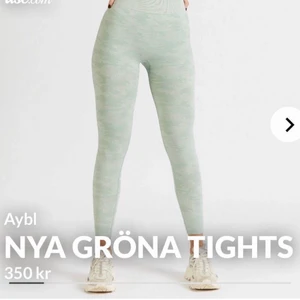 Nya gröna aybl tights  - Superfina nya träningstights, endast använda 1 gång. Strl. Xs