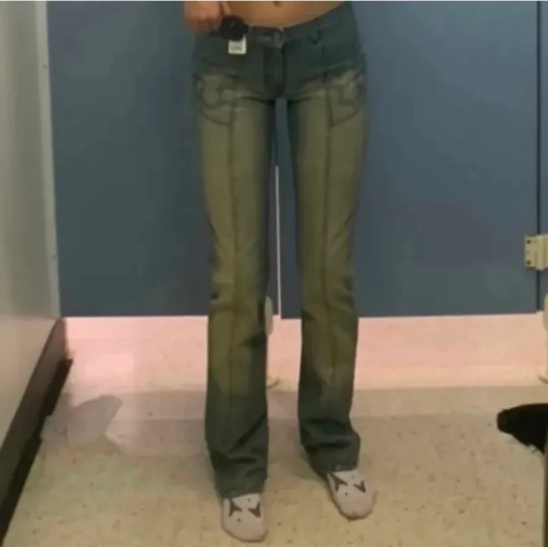 Lågmidjade jeans  - 90