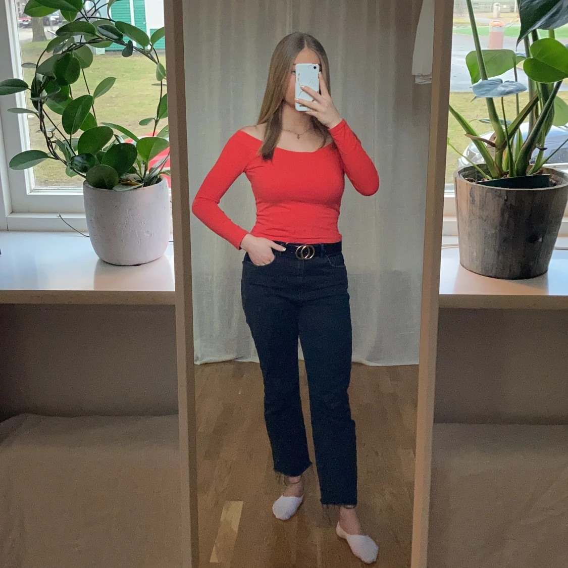 Röd tröja Storlek S - 91