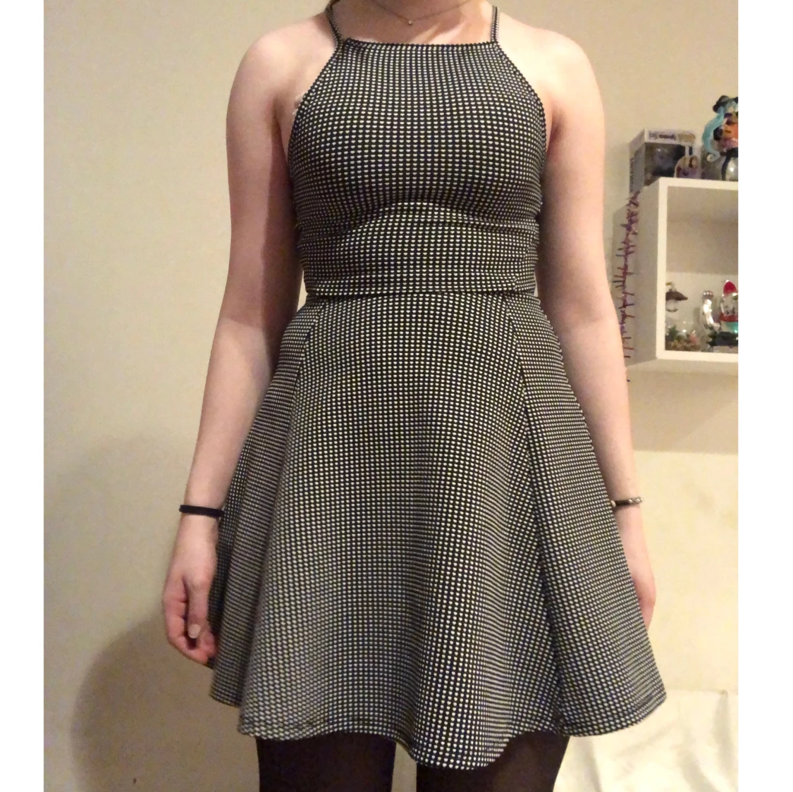 Halter neck klänning - 90