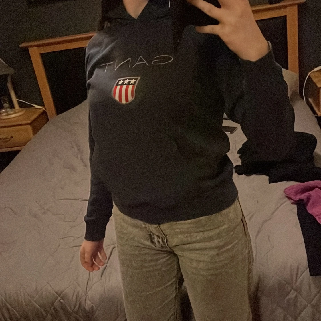 Gant hoodie storlek xs