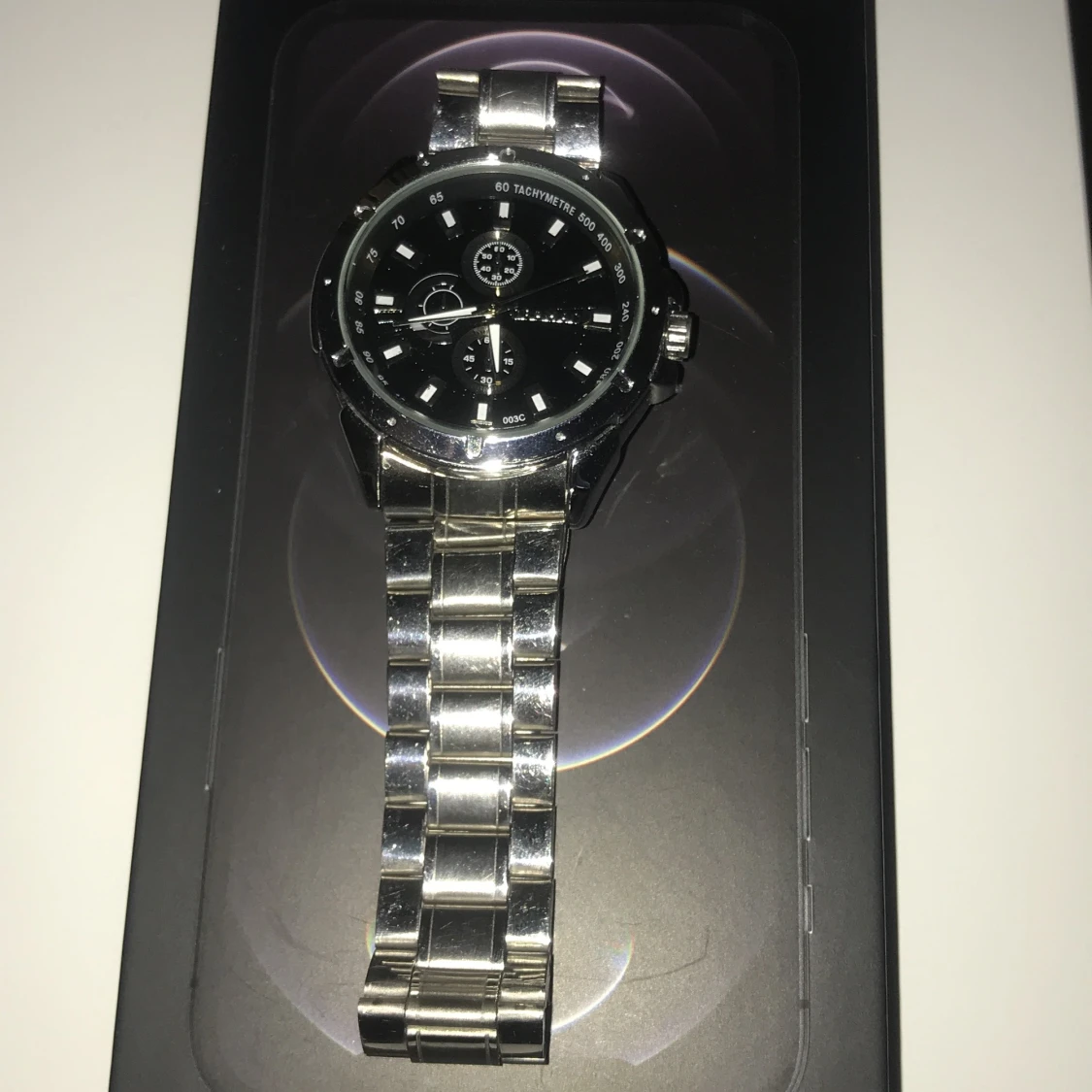 SILVER KLOCKA ÄKTA - 91