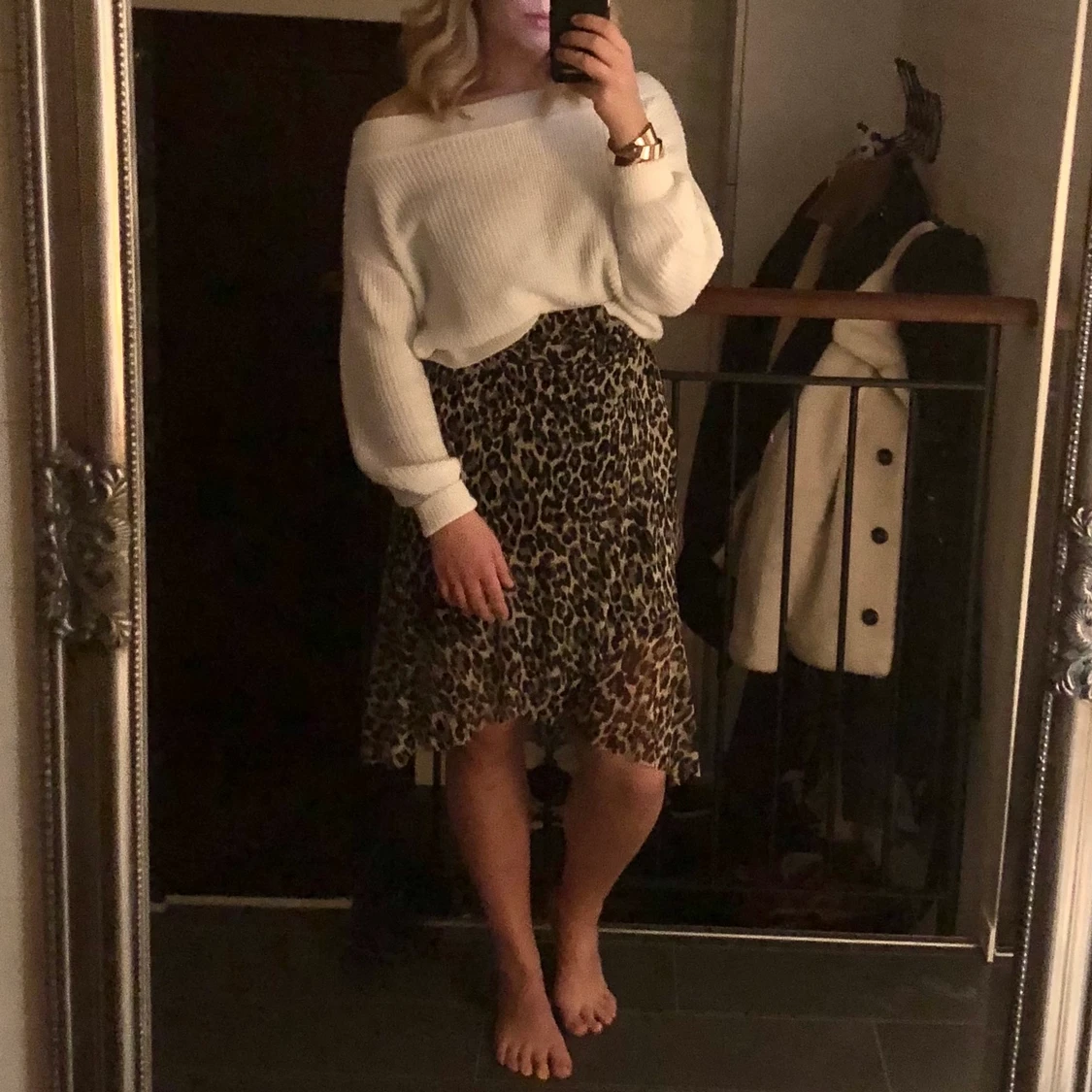 Leopard omlottkjol  - 90