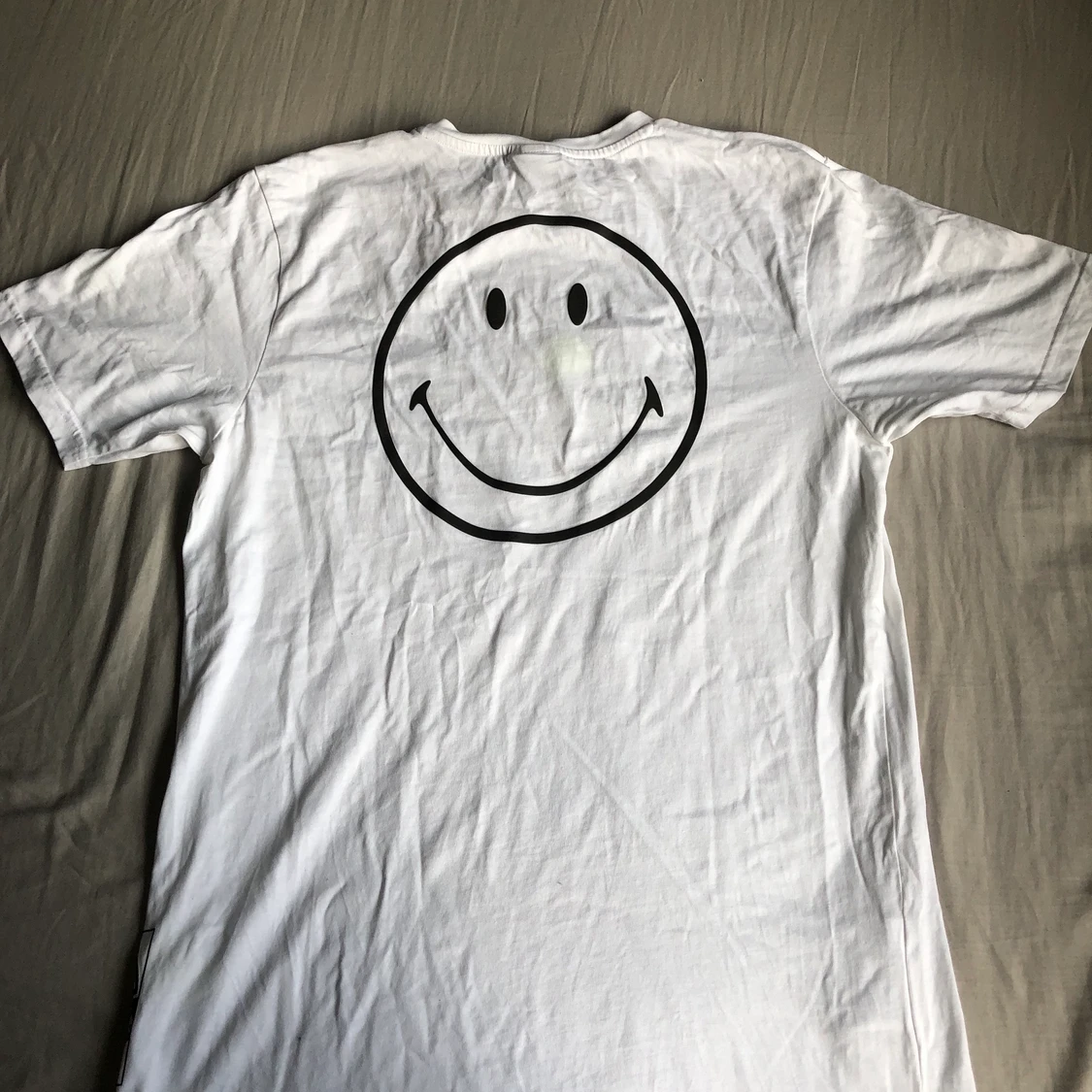 Vit Ellesse x Smiley tröja - 90