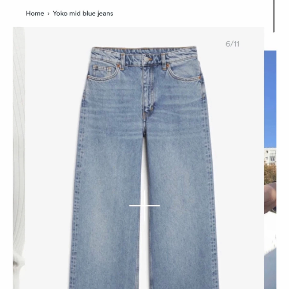 Monki blue jeans 