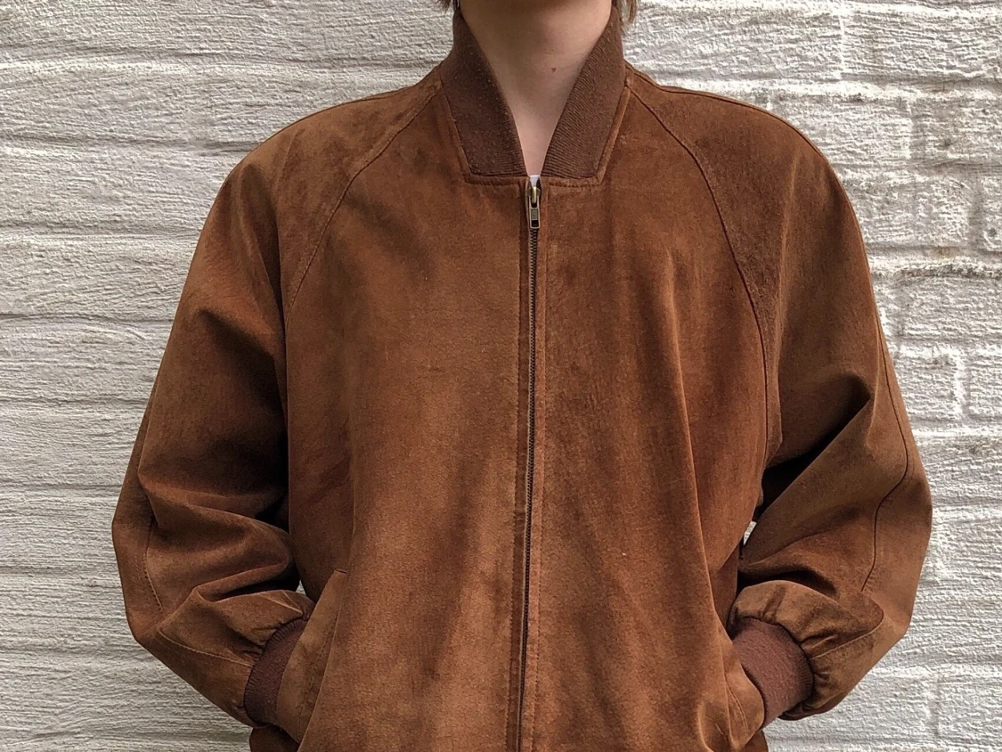 Vintage Mocca Bomberjacka - 90