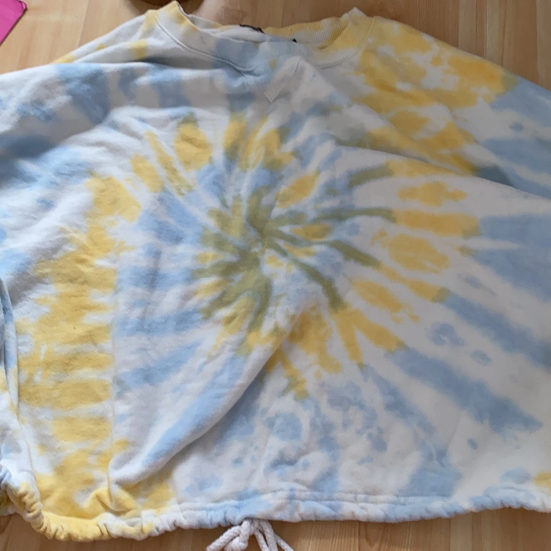 tie dye tjocktröja