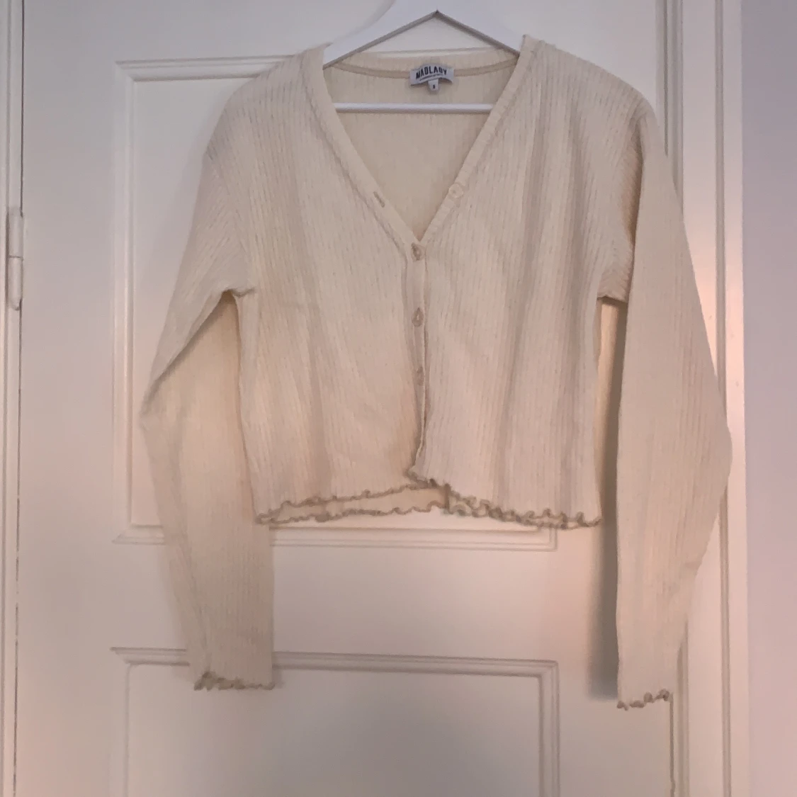 Naturvit tröja Madlady stl S