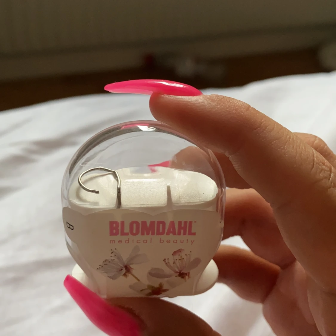 Oanvänd näspiercing 