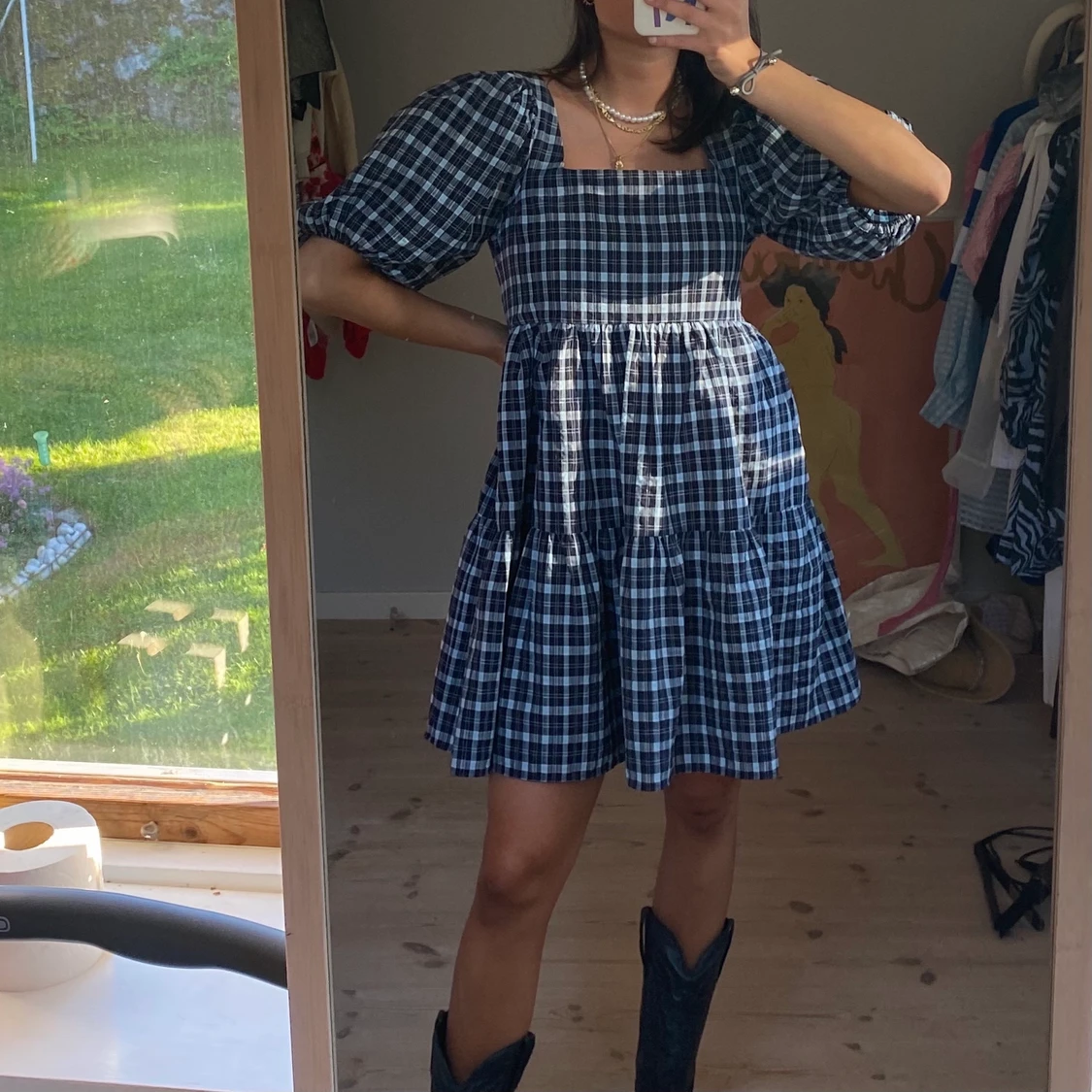 Rutig sommarklänning!