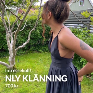 Nelly klänning - Hejj!! Säljer min fina balklänning, den är använd en gång i ett fåtal timmar. Säljs för 999kr mitt pris 700kr. 