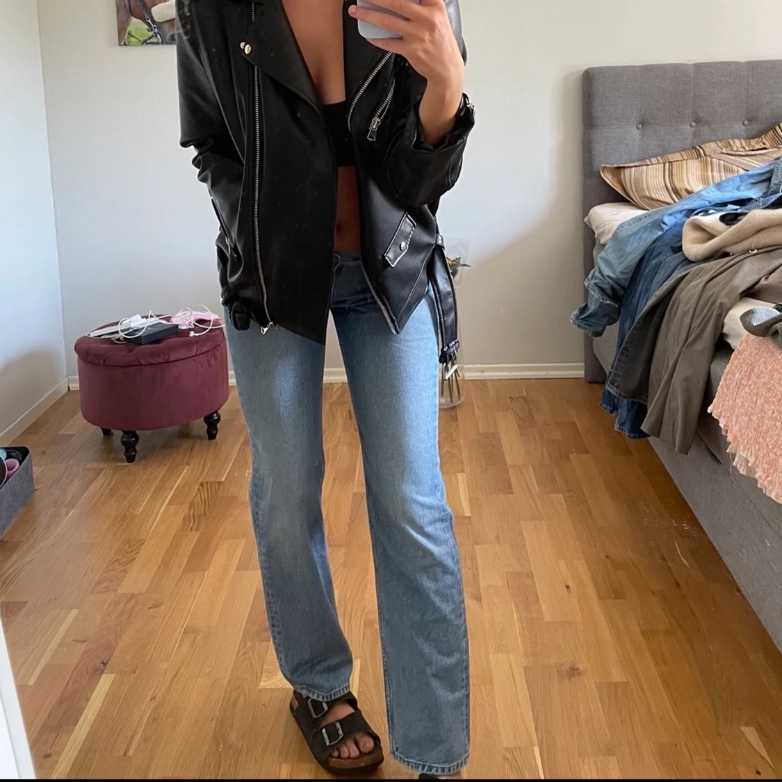 Skinna jacka från zalando  - 90