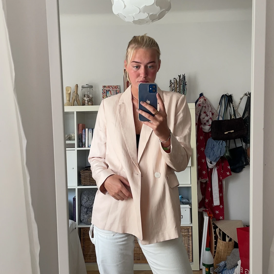 Oversized kavaj från hm i strl 40