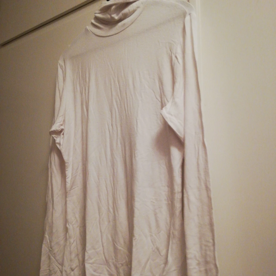 Turtleneck vit tröja  - 91