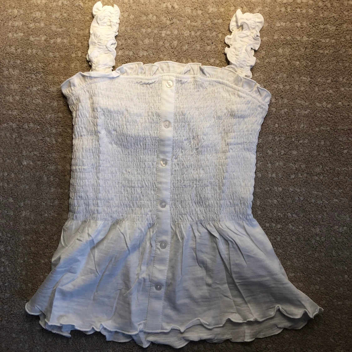 Vitt linne KappAhl strl XS - 90