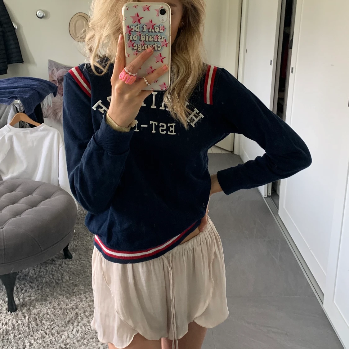 Såå cool collagetröja 💙💙 - 90