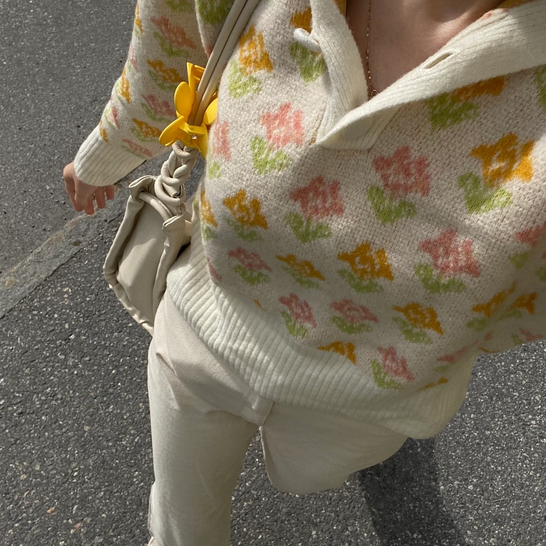 Slutsåld zara stickad tröja  - 91