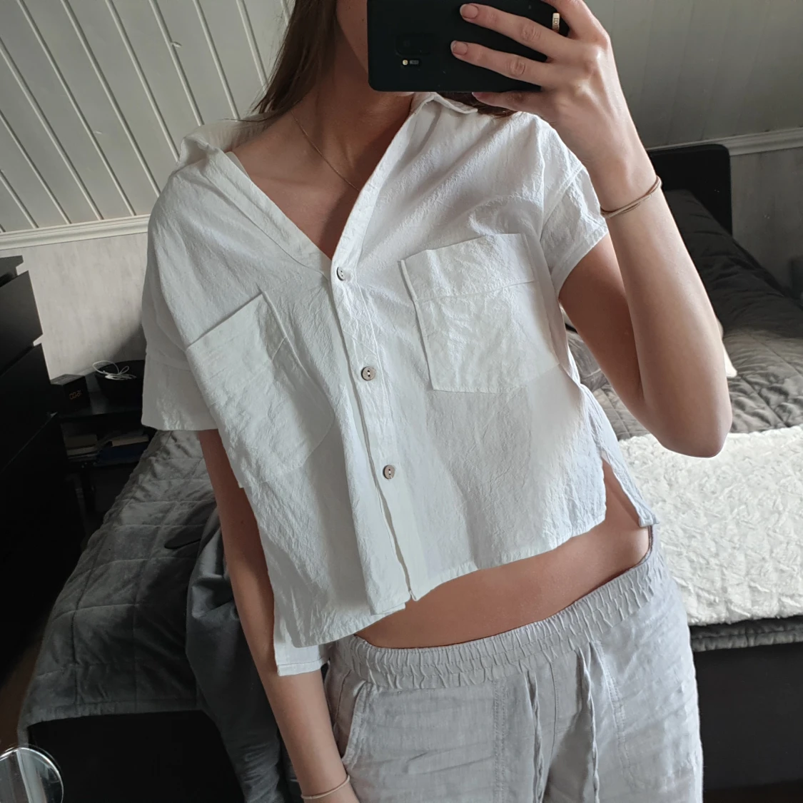 Kortärmad skjorta