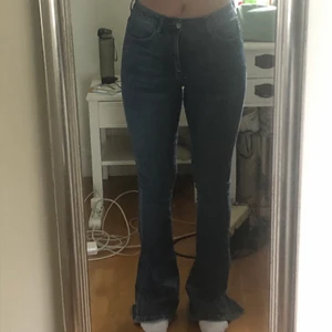 Bootcut Jeans - Aldrig använda. Säljer pågrund av att de aldrig blir använda. Dom är något långa för för mig (är 170) men om man kan sy upp dom så funkar det, funkar ifall man vill ha dem långa också:) köparen står för frakten🌞