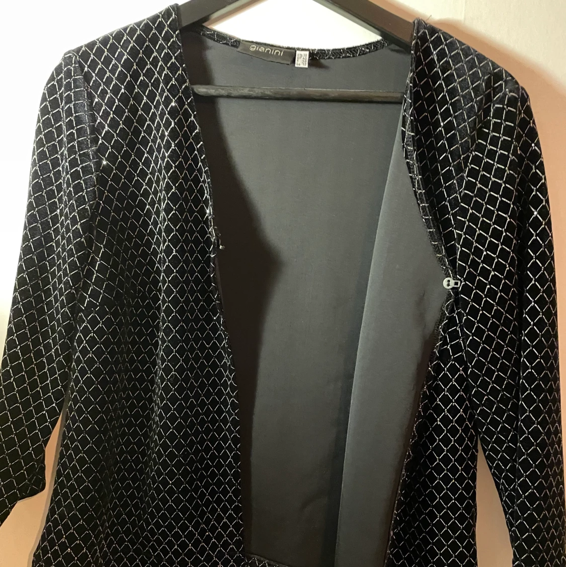 Kofta med glitter mönster  - 91