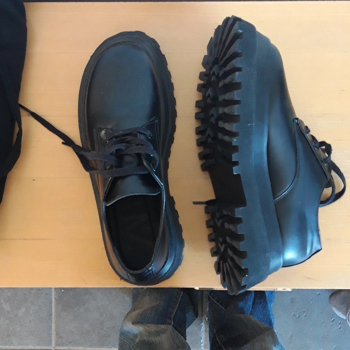 Låga plattformkängor - 91