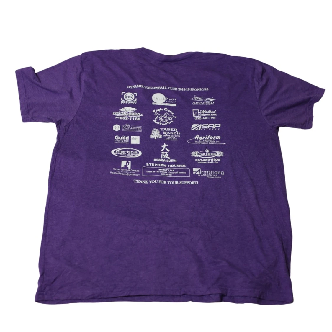 Purple - Vintage Graphic Tee - 91