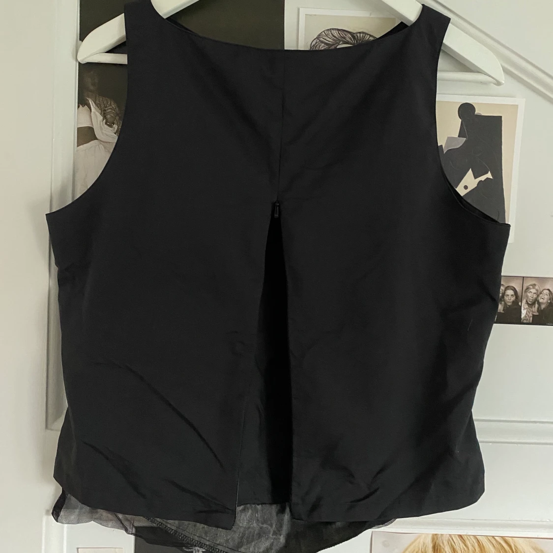 Svart fest-topp - 90