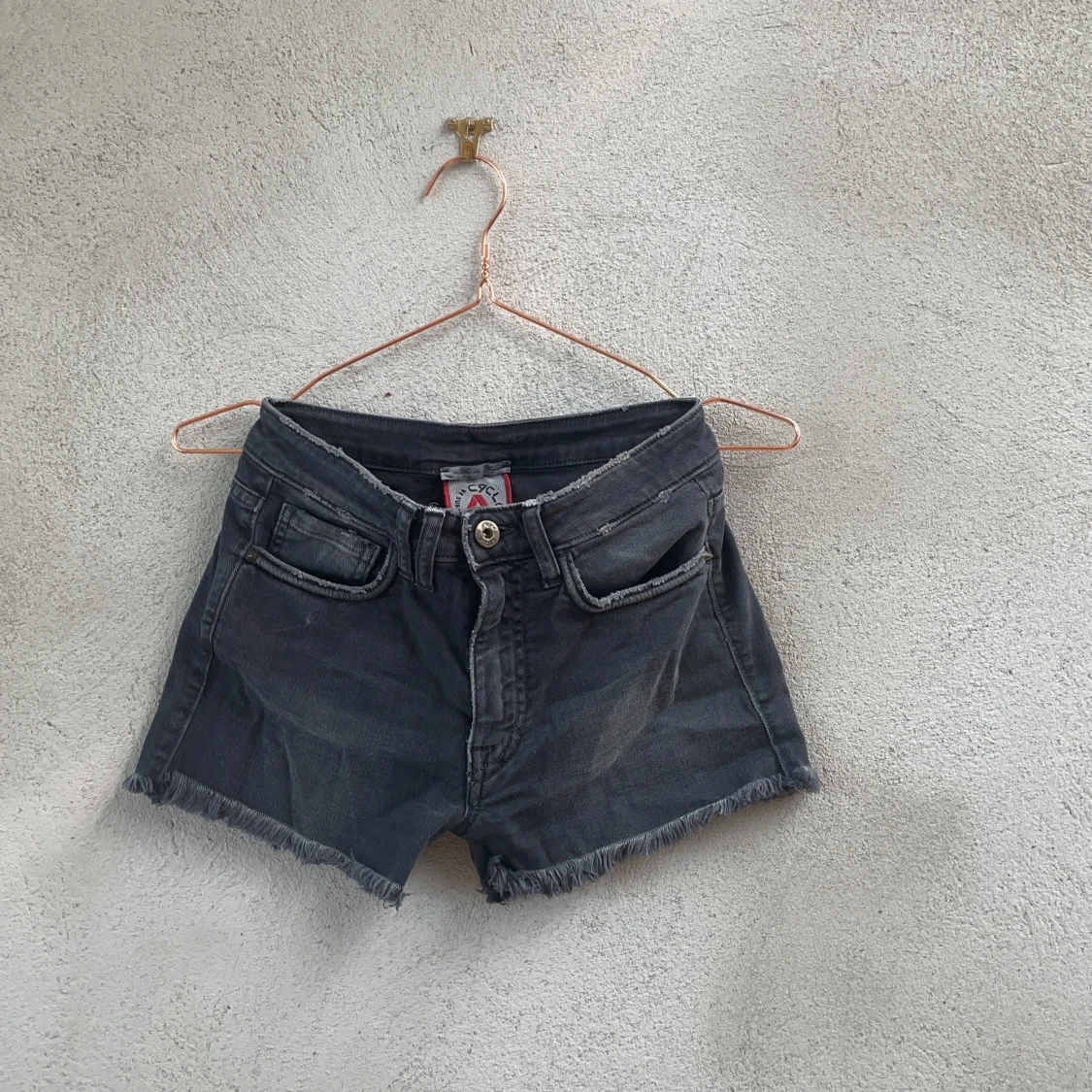 Svarta jeans shorts 